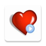 wasticker love with movement android application logo